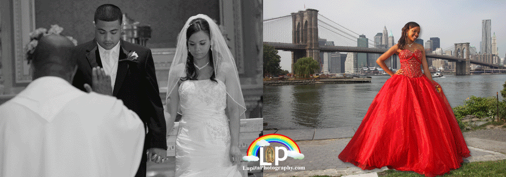 Lupita Photography: Bodas-Weddings, Quinceaños-Sweet Sixteen's & photography. New York City (Brooklyn, Bronx, Staten Island, Manhattan, Queens), Long Island, New Jersey, Connecticut.